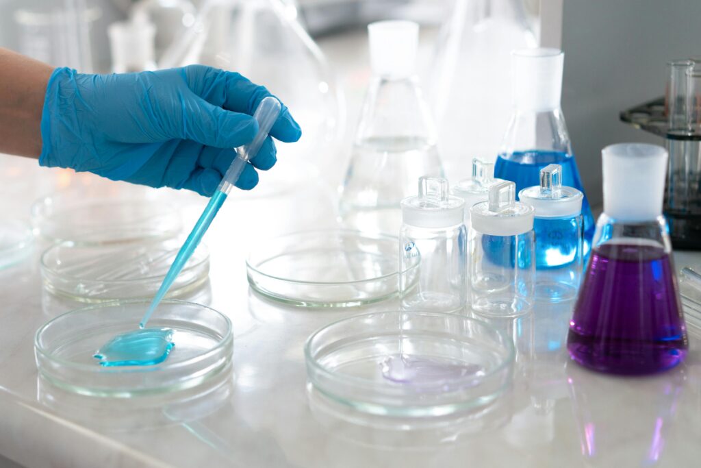 Image showing test tubes in a laboratory